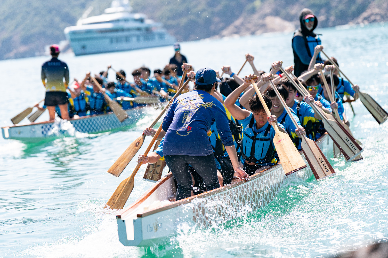 Dragon boat training and competition
