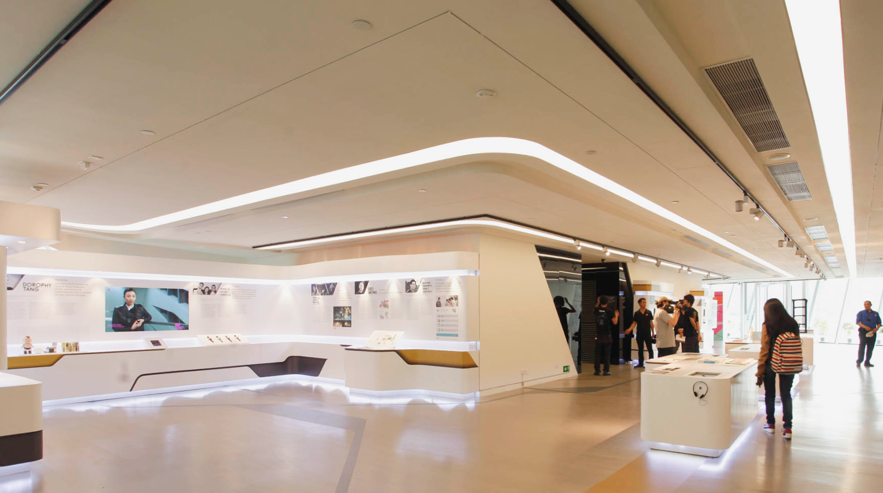polyu jc innovation tower exhibition detail