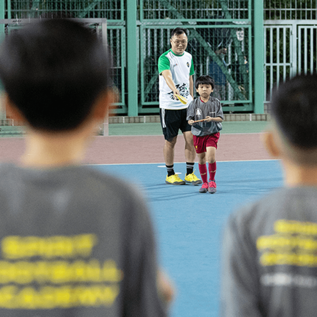 kids football fun