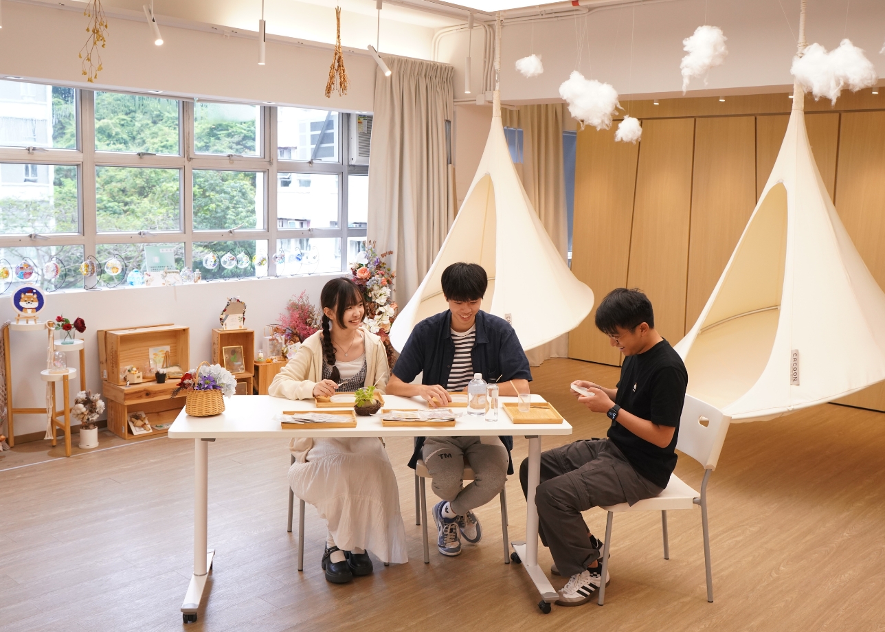 A dedicated space for young people to relax, recharge and rediscover