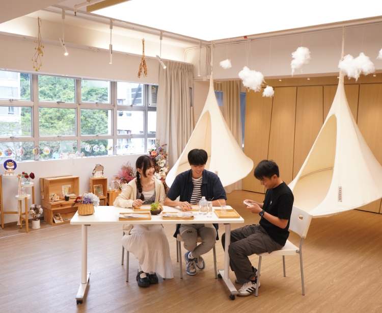A dedicated space for young people to relax, recharge and rediscover