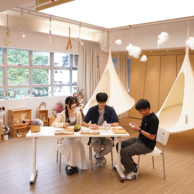 A dedicated space for young people to relax, recharge and rediscover