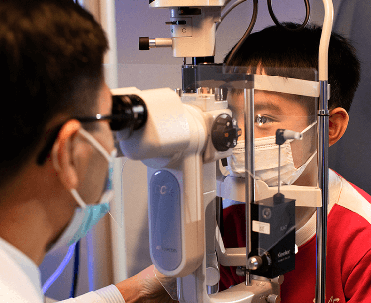 kids eye care programme