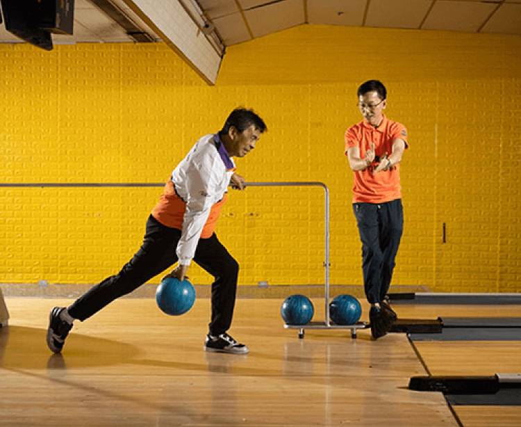 sports for the blind bowling