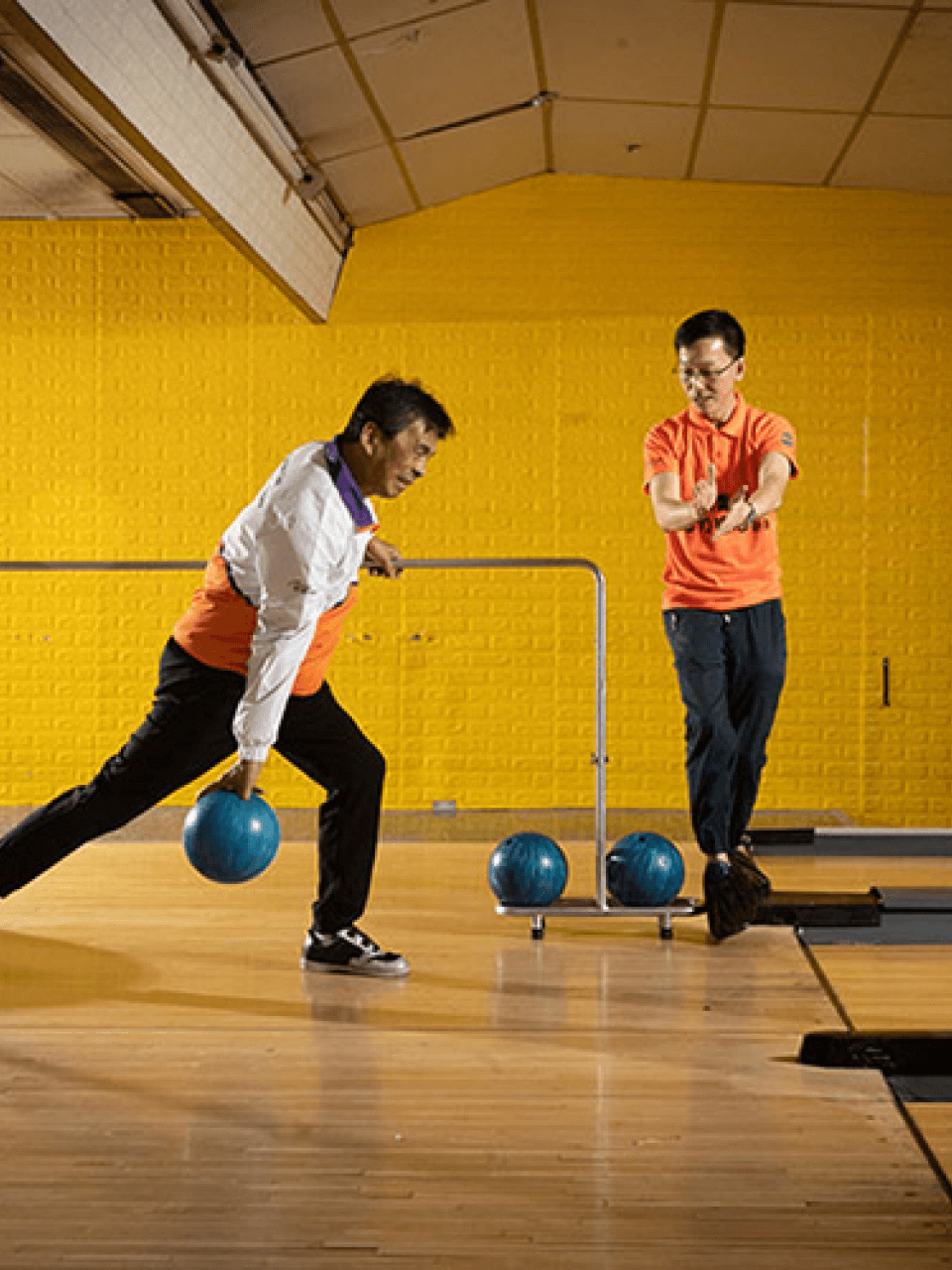 sports for the blind bowling