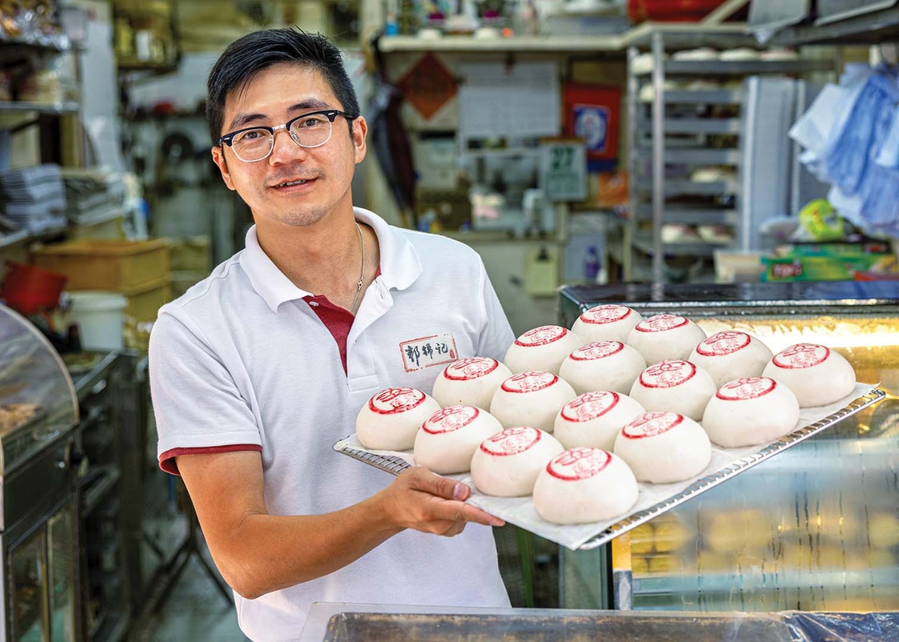 The mark of “ping on” at the Jiao Festival